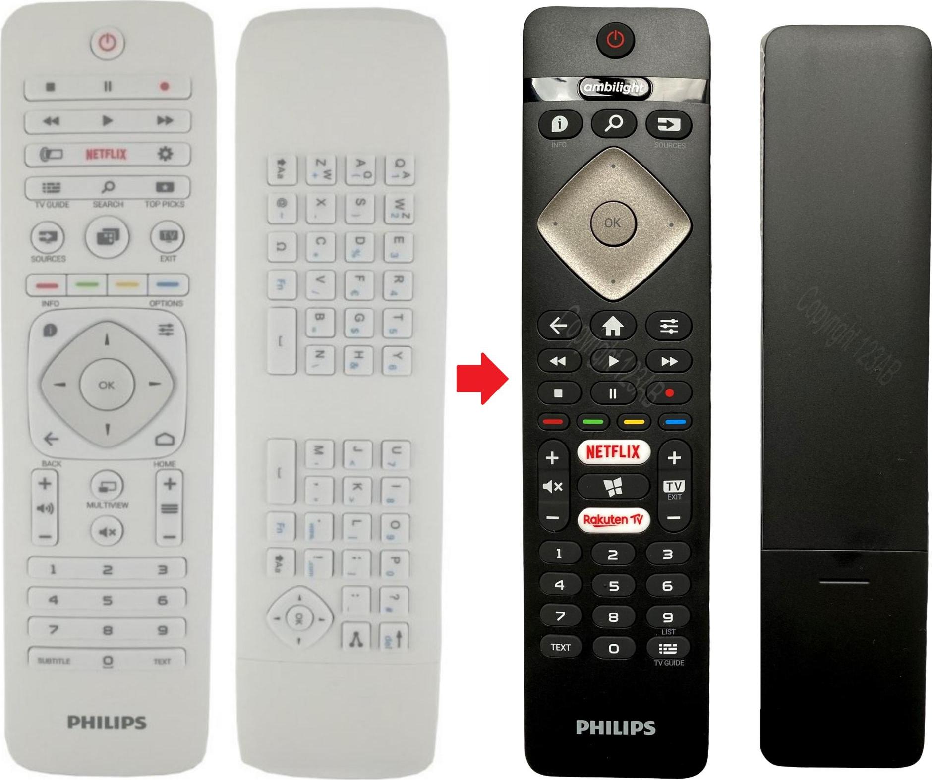 Originale Philips TV Fernbedienung 996596003210
