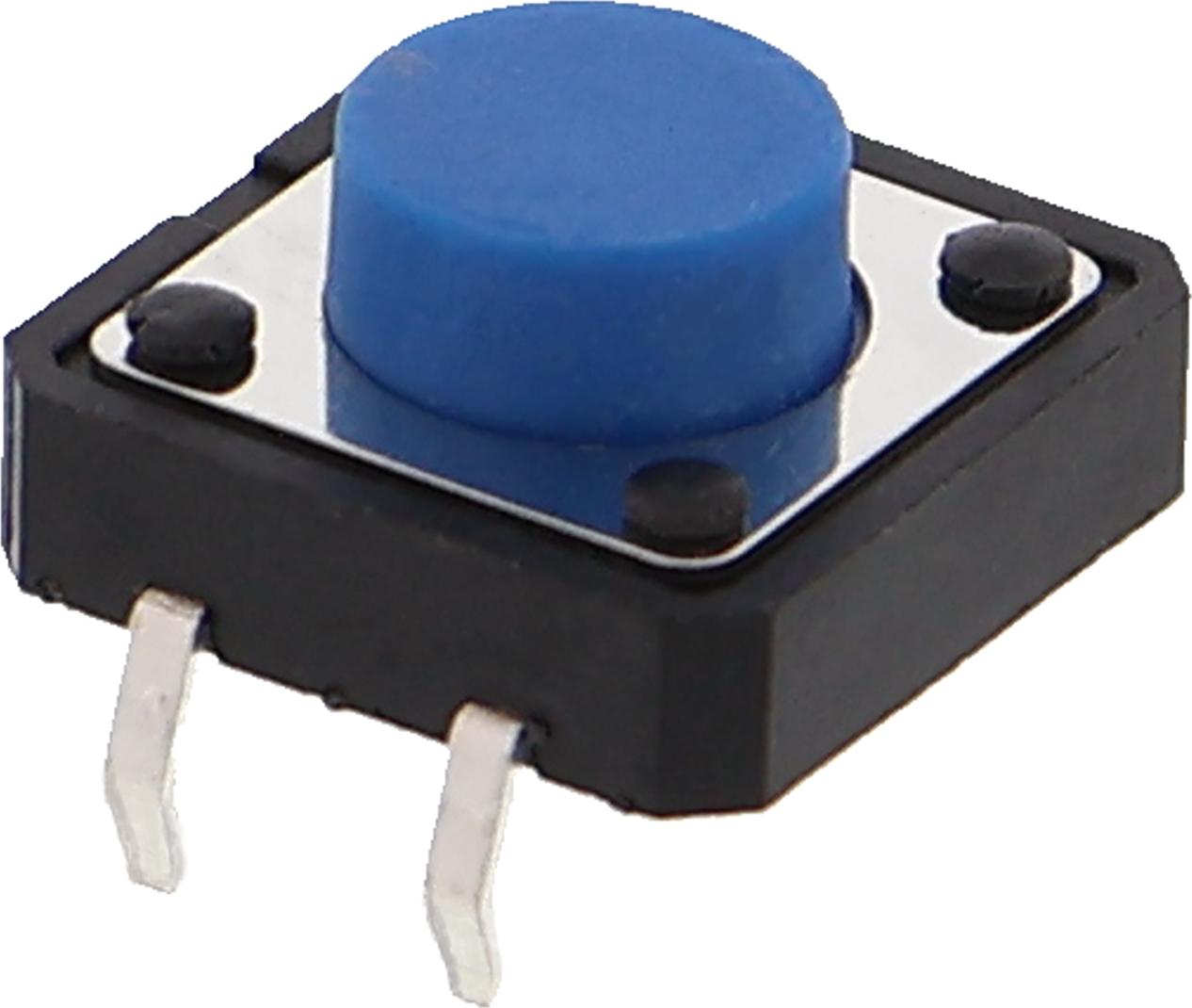 Funduino Taster mit farbigem Knopf - 12*12*6mm / 12*12*9mm Farbe: 12*12*6mm - Blau Taster mit farbigem Knopf - 12*12*6mm / 12*12*9mm : 12*12*6mm - Blau