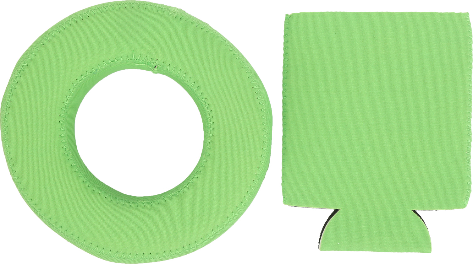 Gistuch 330 ml können Ärmeln Getränke Schwimmer Abdecken Neopren schwimmender Halter für Schwimmpoolgreen