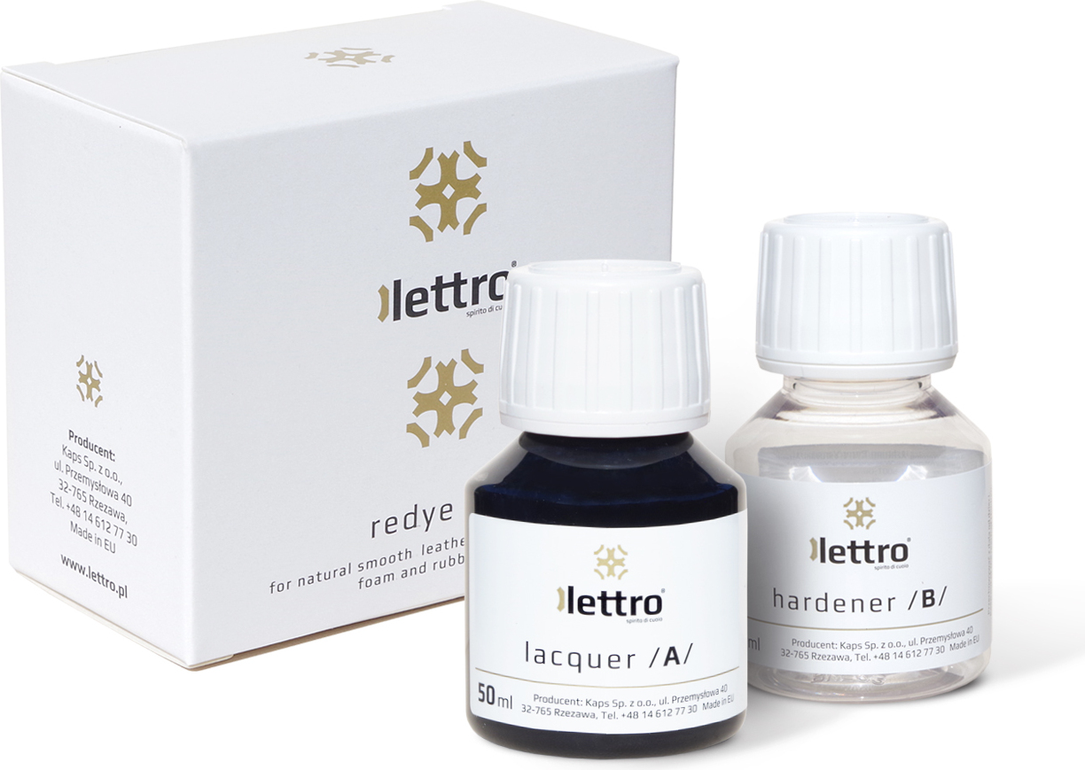 Lettro Redye Set Restaurierungsfarbe für Natur- und Kunstleder