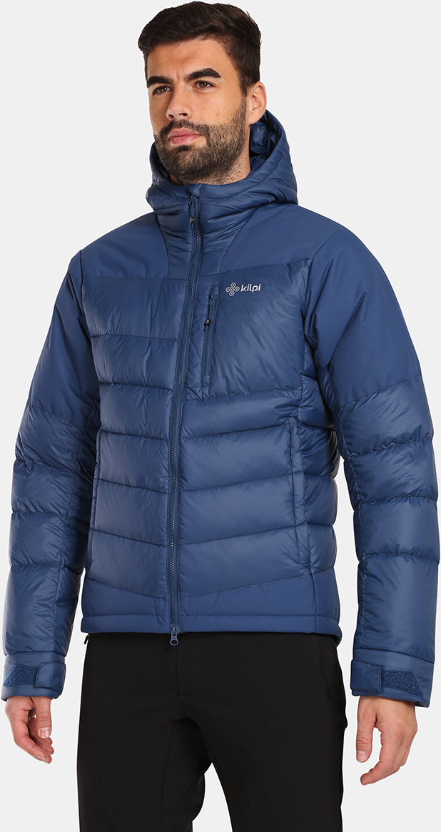 Herren-Daunenjacke Kilpi GUUS-M, DUNKELBLAU, Größe S