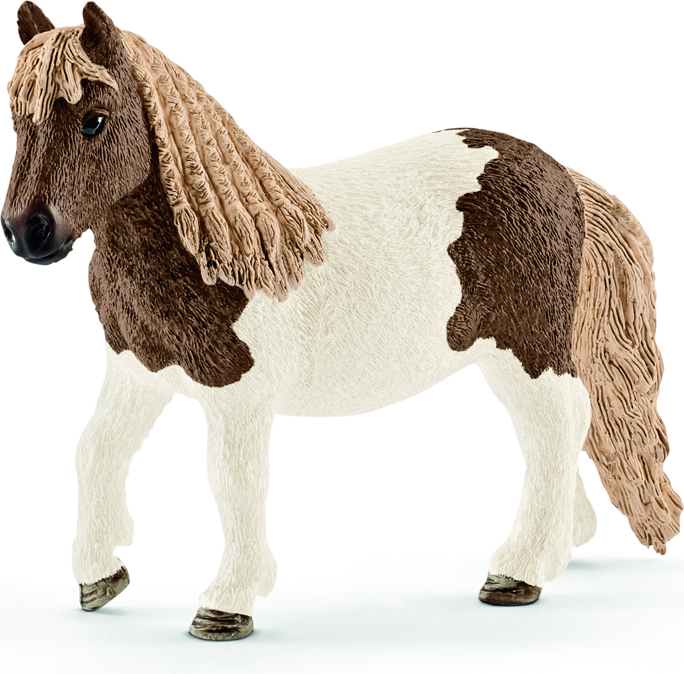 Schleich - Tierfiguren, Pferdepflegerin mit Shettys; 42362