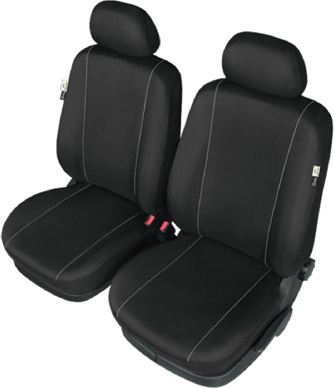 ZentimeX Z488542 Sitzbezüge kompatibel mit Nissan X-Trail Xtrail SCHWARZ