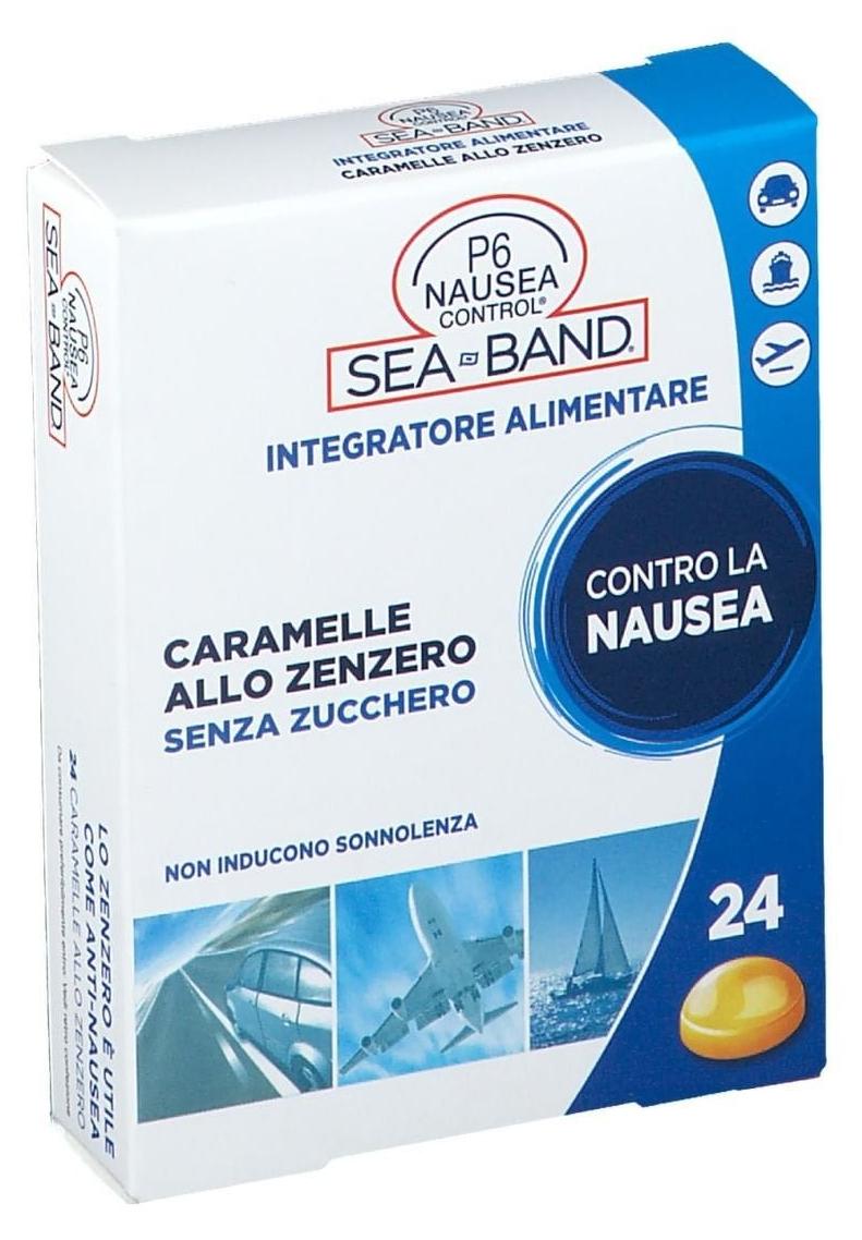Consulteam P6 Lutschtabletten gegen Übelkeit, mit Ingwer, für Reisen, 24 Stück