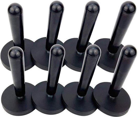 OEM Magnetische Autowrap-Halter, 8-teilig, schwarz, für Fahrzeugverkleidung 2026