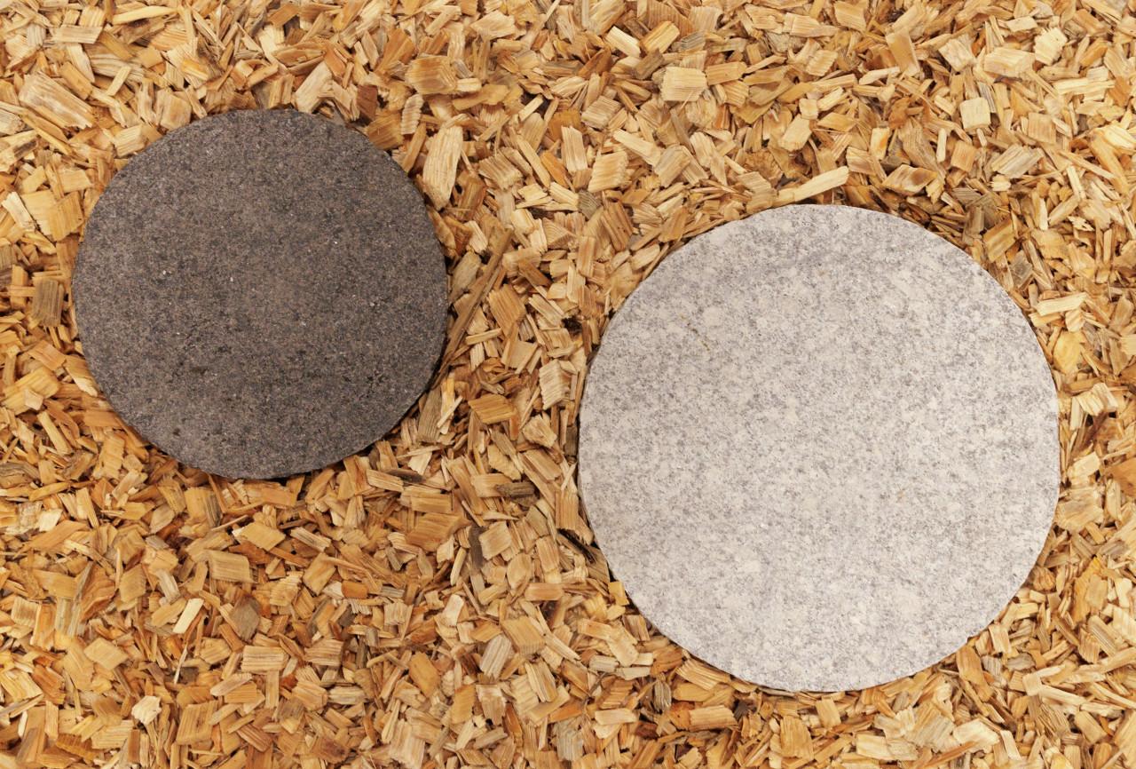 TrendLine Trittstein Granit 40 x 3 cm grau 788-