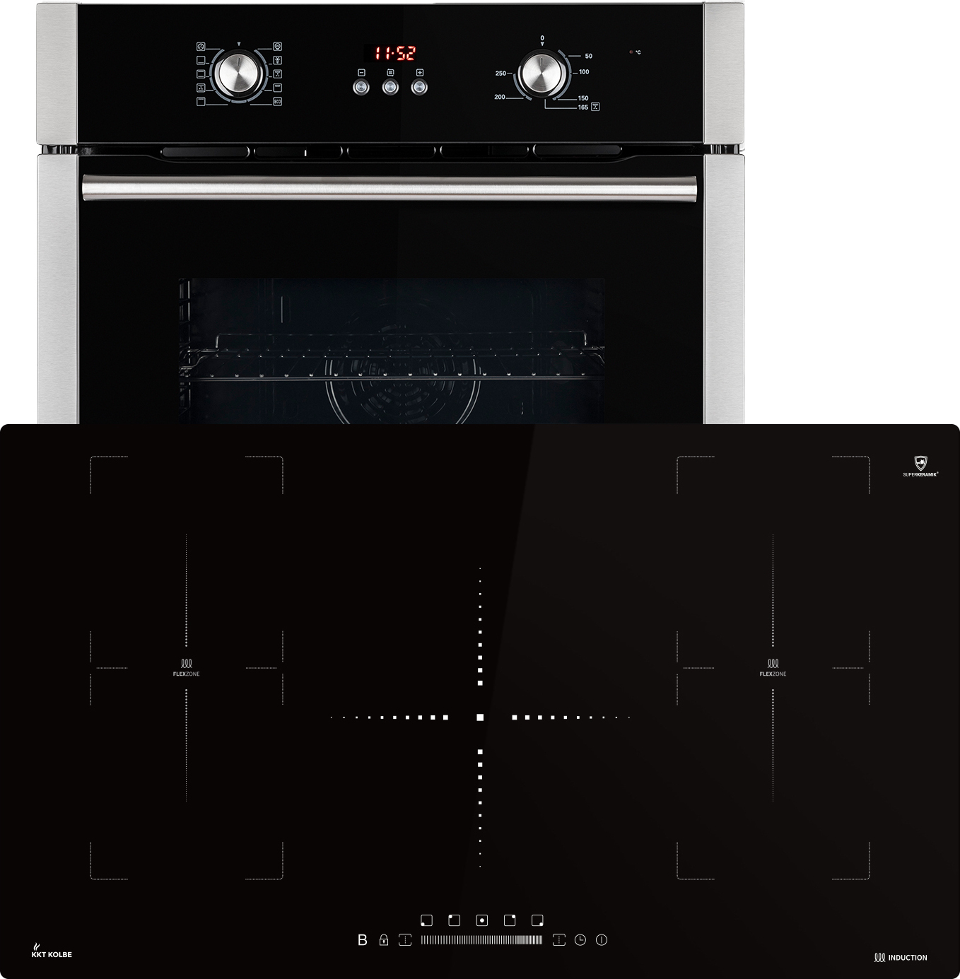 Backofen und Induktionskochfeld SET8805IH890FZ