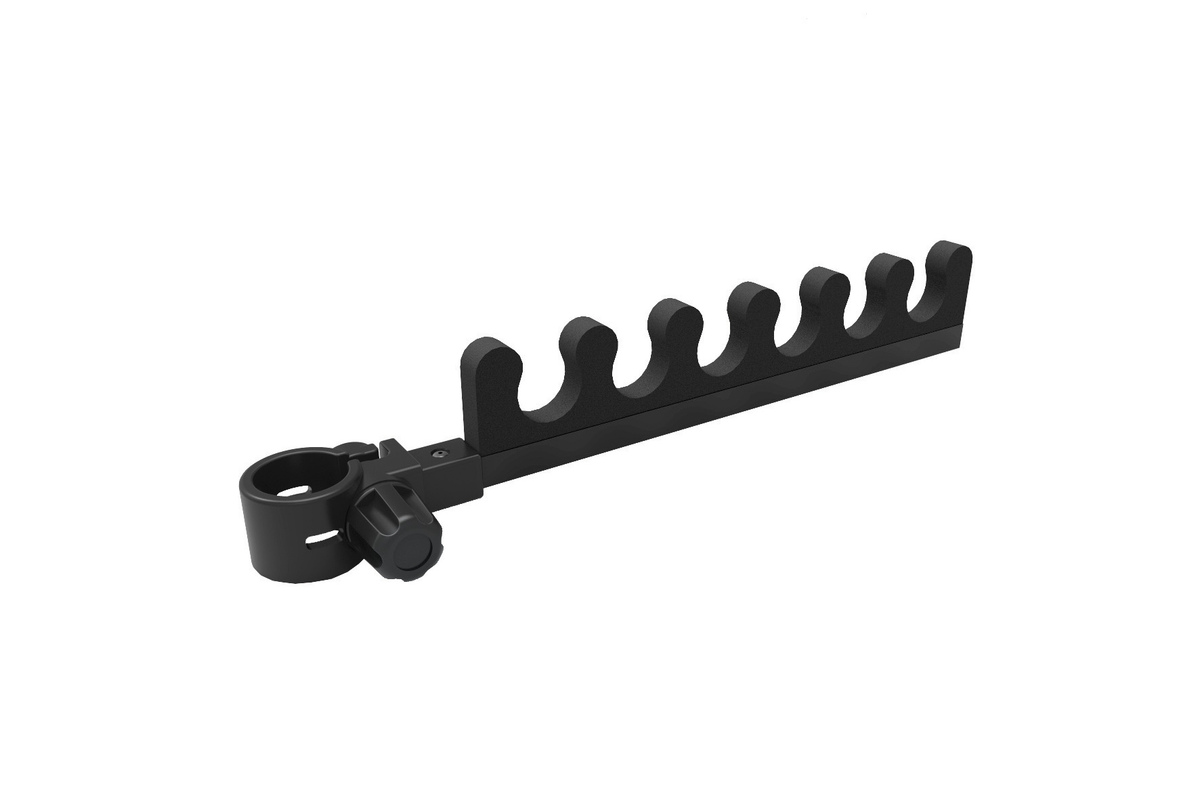 Tandem Baits Feeder-Rutenhalter mit Kamm, aus EVA/Alu, 40 mm Ø, 60 cm lang, für D36 mm 36313