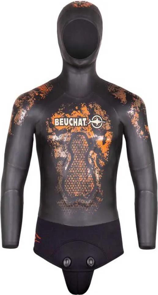 Beuchat Elite Tauchjacke 7 Mm Schwarz XS Herren Schwarz XS