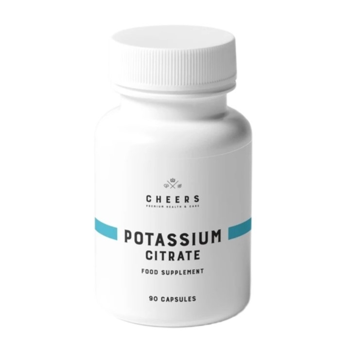 Cheers Potassium Citrate, 90 kapsuek POTAS01