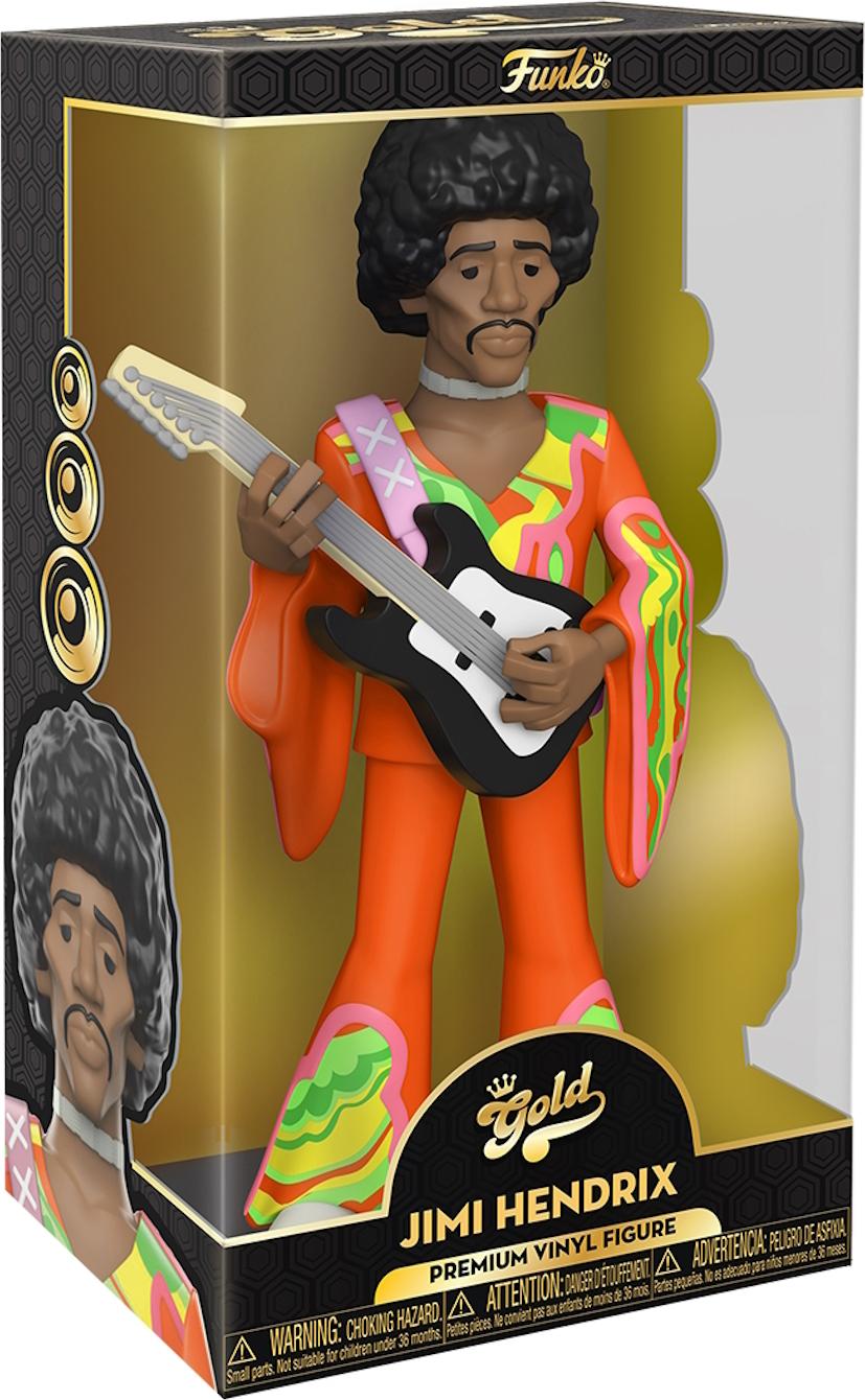 Jimi Hendrix - Funko Gold Vinyl Figur