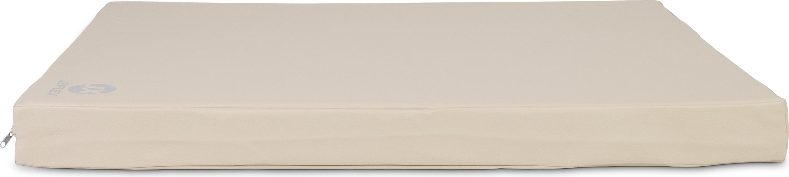 Jeflex Turnmatte Weichbodenmatte beige 100 x 70 x 8 cm, für klein und groß, Workout, Spielzimmer, Sportverein M010007008Be