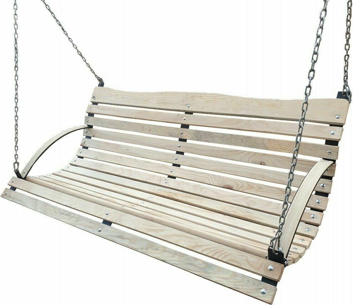 Sonstige NEU Holz Hollywoodschaukel BANK SITZ ZUR SCHAUKEL 150 cm