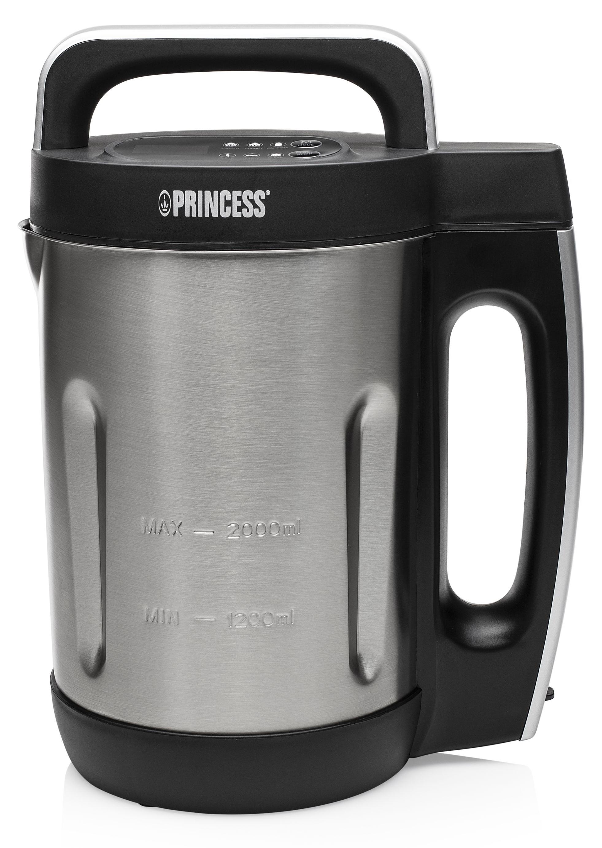 Princess 214002 Suppenkocher Family XL, 1000 W, 220 - 240 V, 50 / 60 Hz, 200 W, 2,17 kg, 1 m 01.214002.01.001