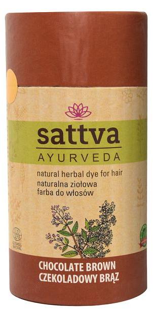 Sattva Ayurveda HENNA SCHOKOLADENBRAUN ECO 150 g – SATTVA (AYURVEDA)