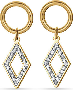 Ohrringen Anhänger Luca Barra Gelbes Kollektion - frau