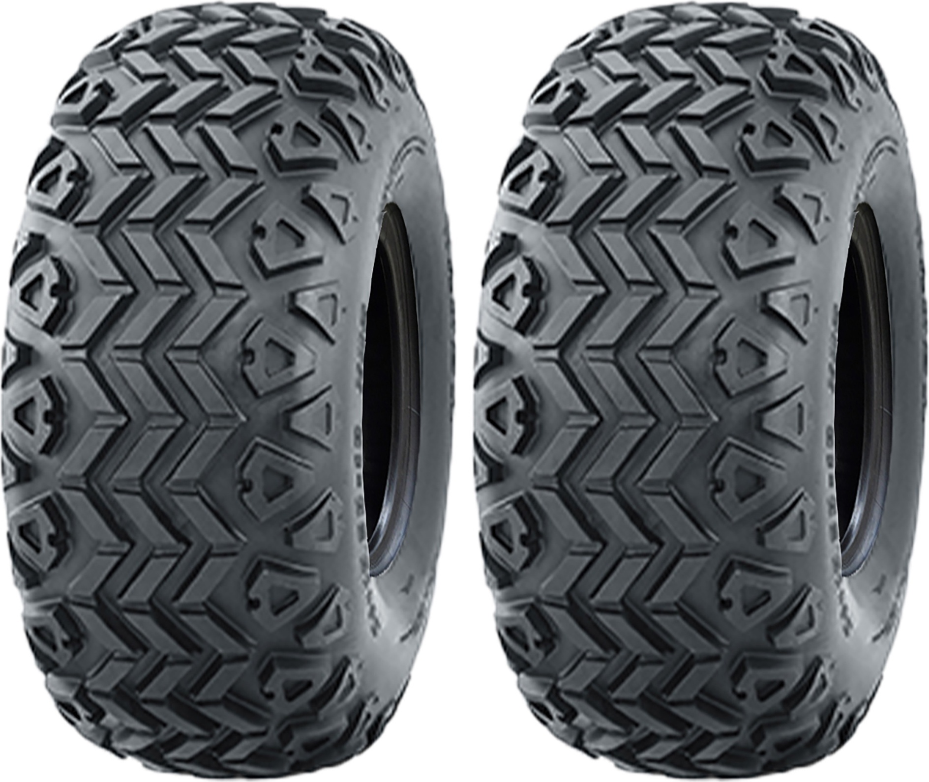 Wandaverlag 22.5x10.00-8 ATV Nutzfahrzeugreifen, Graspflege, Mäher UTV 4ply Reifen - 2er Set EC1345