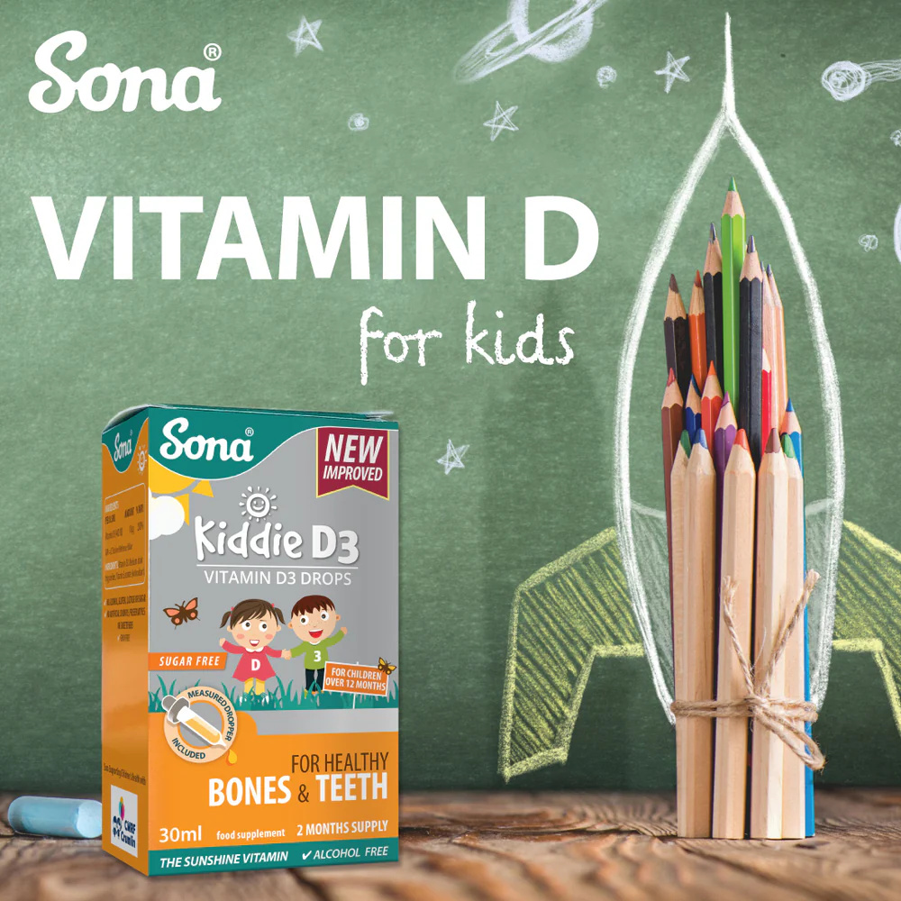 Compo SANA Sona Kiddie D3 Vitamin-D-Tropfen für Kinder - 30ml