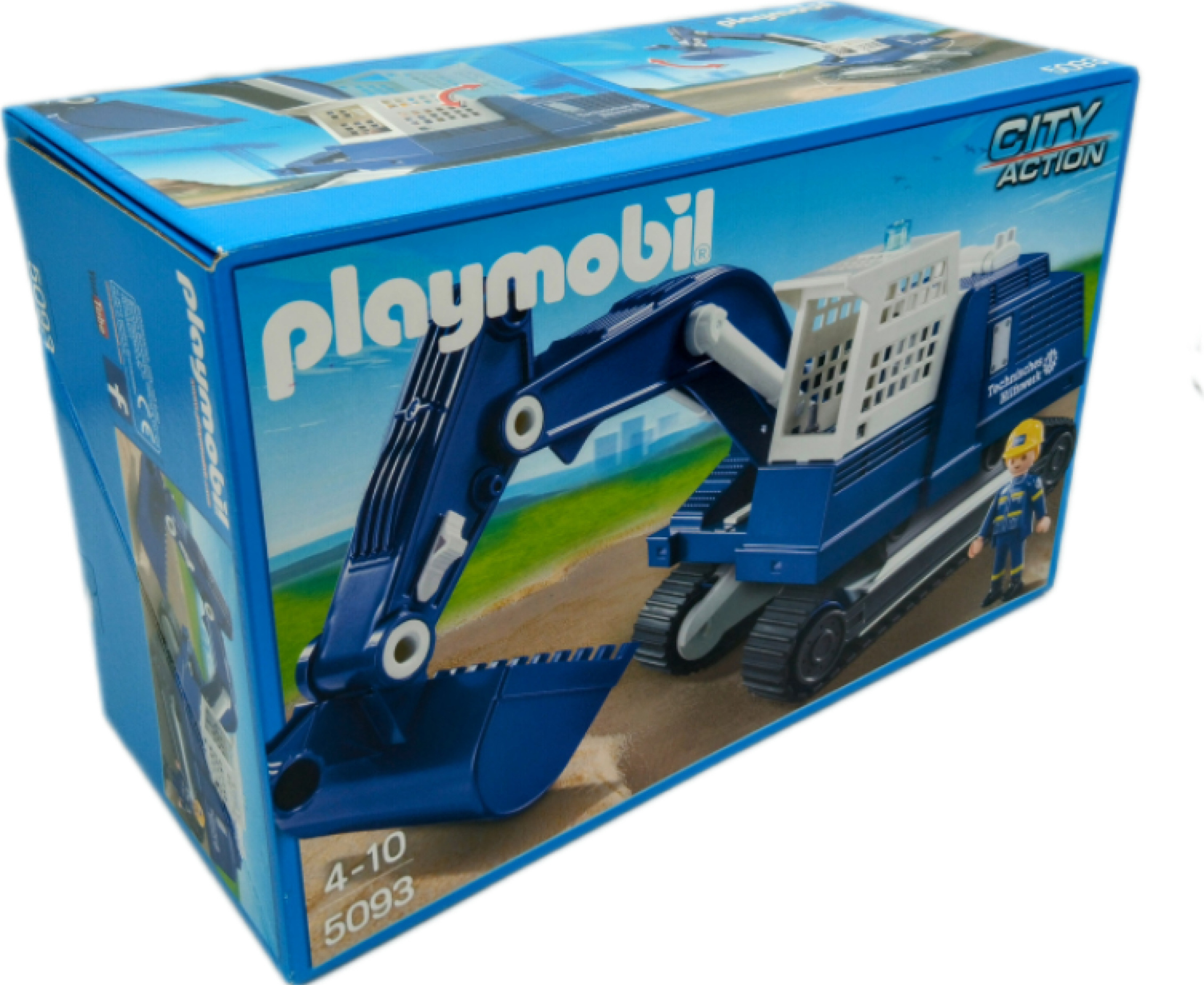 PLAYMOBIL 5093 THW Raupenbagger Bagger