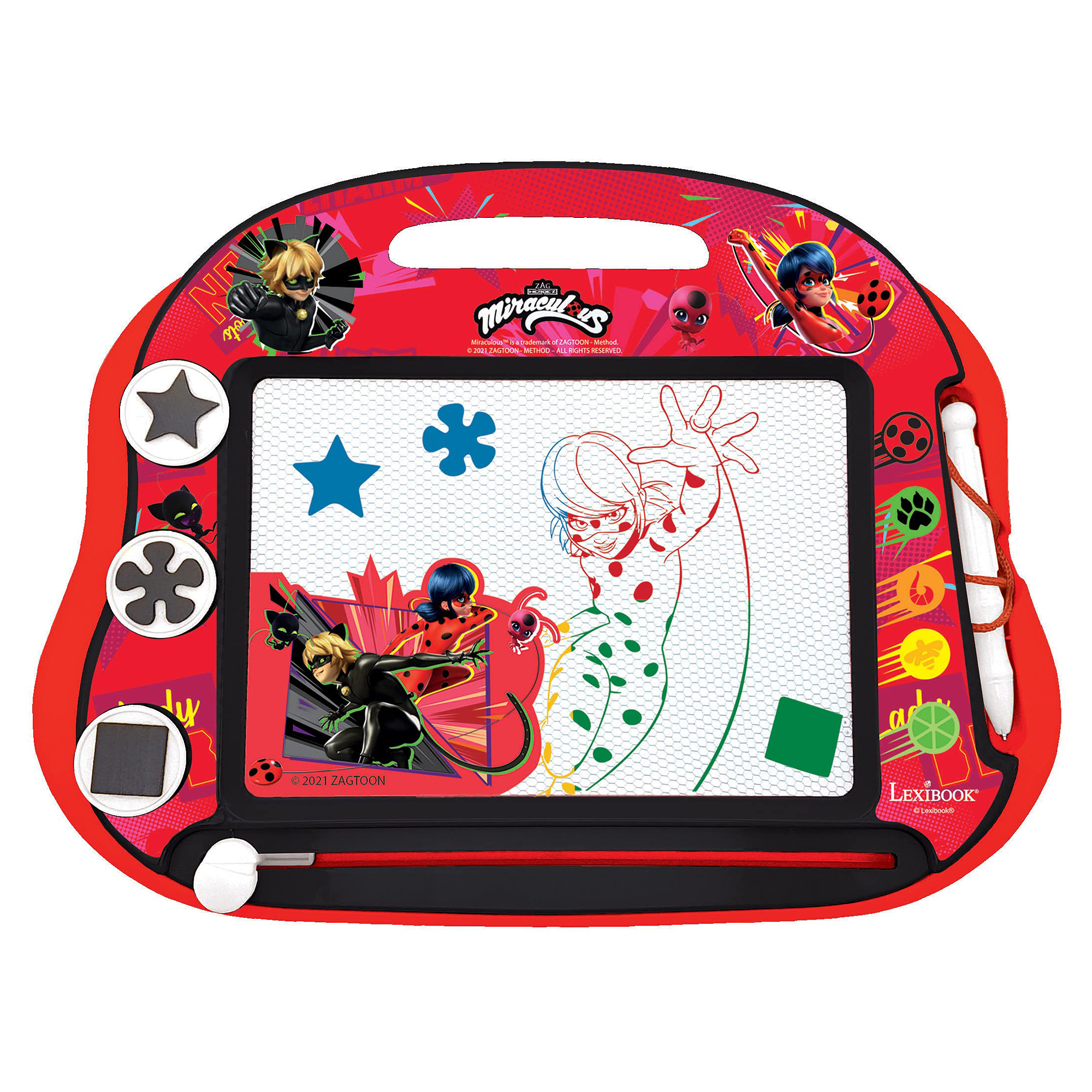 Porta pennarello magnetico - Nero