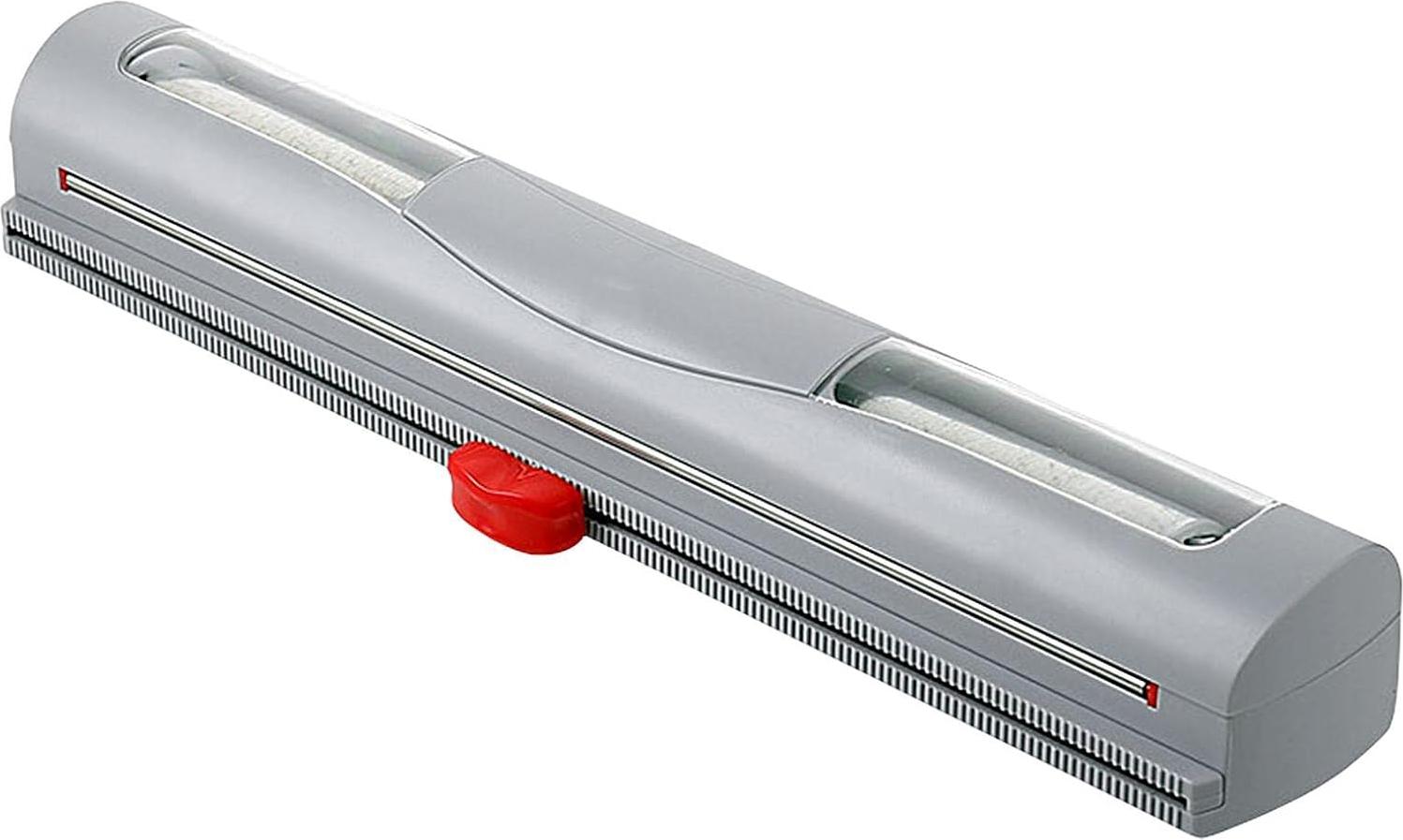 Meoiruery Frischhaltefolienspender, wiederverwendbarer Frischhaltefolienspender, wiederaufladbarer Frischhaltefolienspender, Grau KAU-ER-LYS-PH-20260227-63