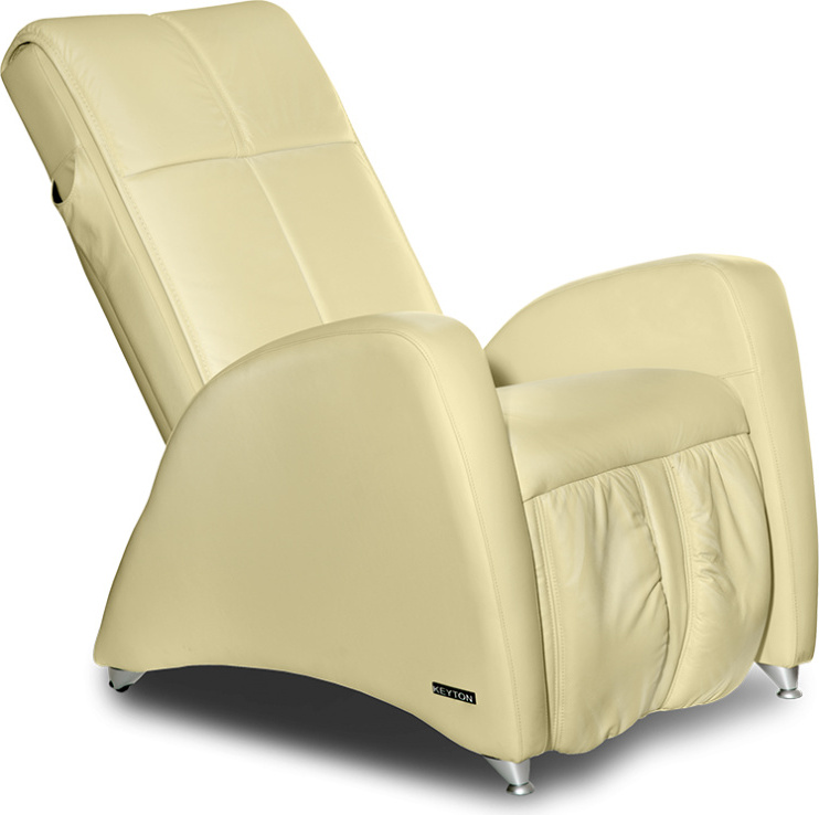 Massagesessel und Relaxsessel Keyton Deco H10 Echtleder beige MRKTL20