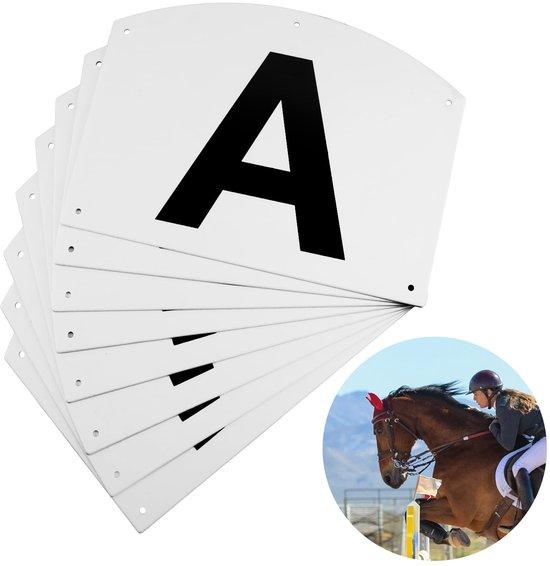OEM Equestrian Trainingsmarken für Dressur, Acryl-Lettern für Reiter, groß, 8 Stück, Wandmontage 2026