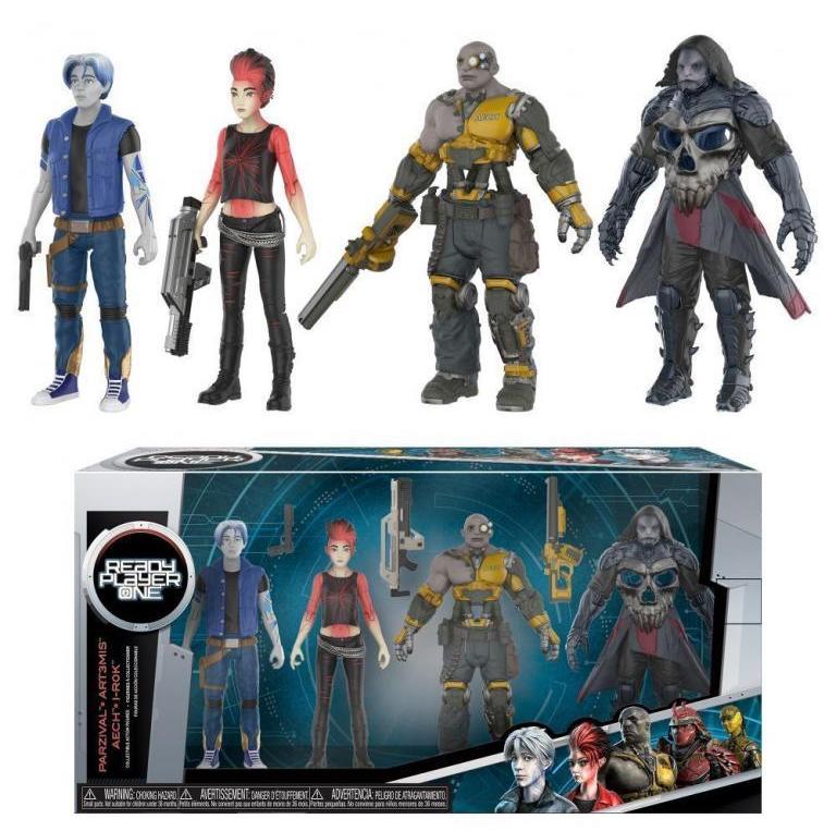 Funko-Actionfiguren „Ready Player One“ – 4er-Pack