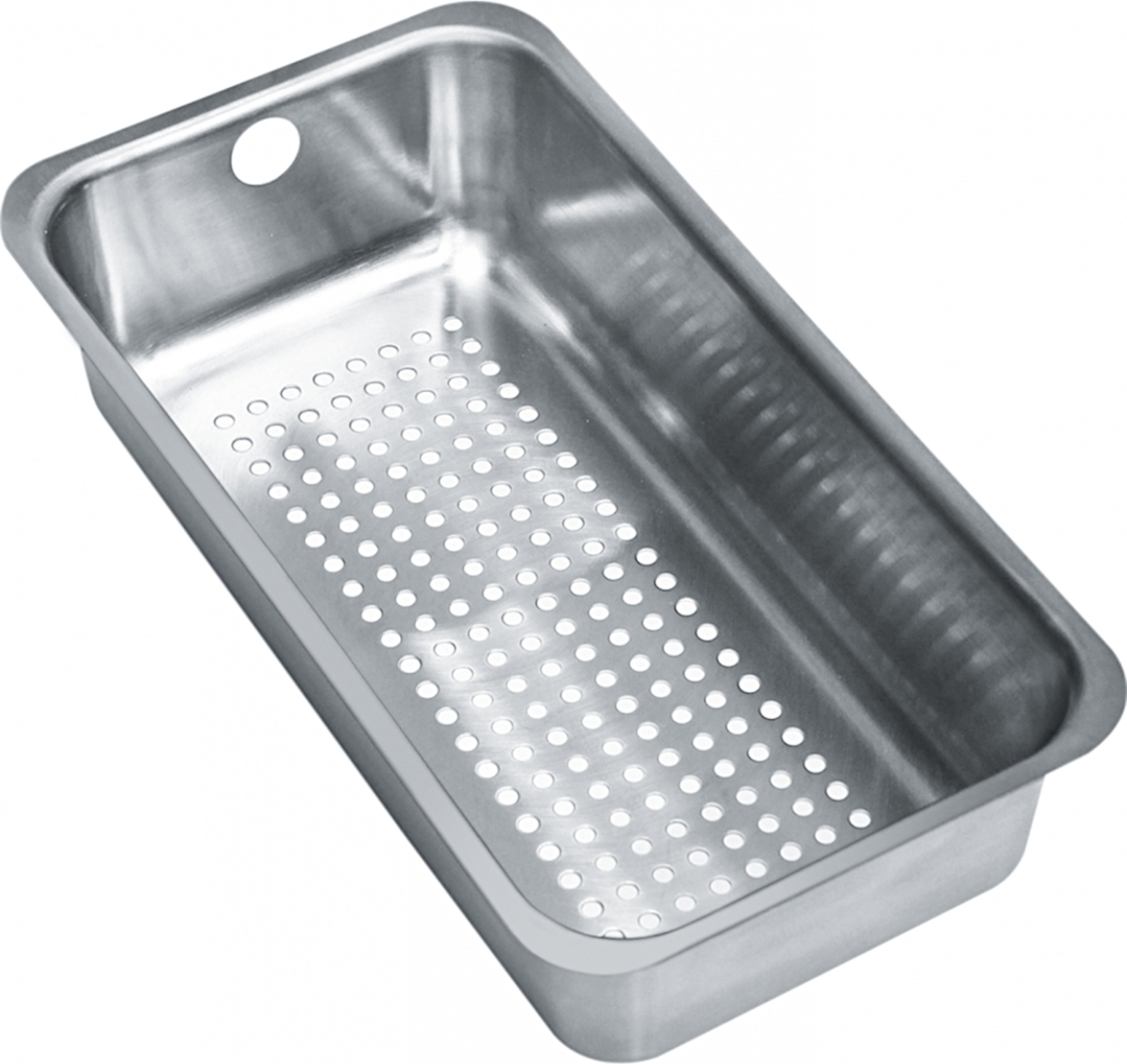 FRANKE Abtropfbecken aus Edelstahl für BASIS Spülen / Abtropfschale / Resteschale / Siebschale / Edelstahlschale 112.0250.014