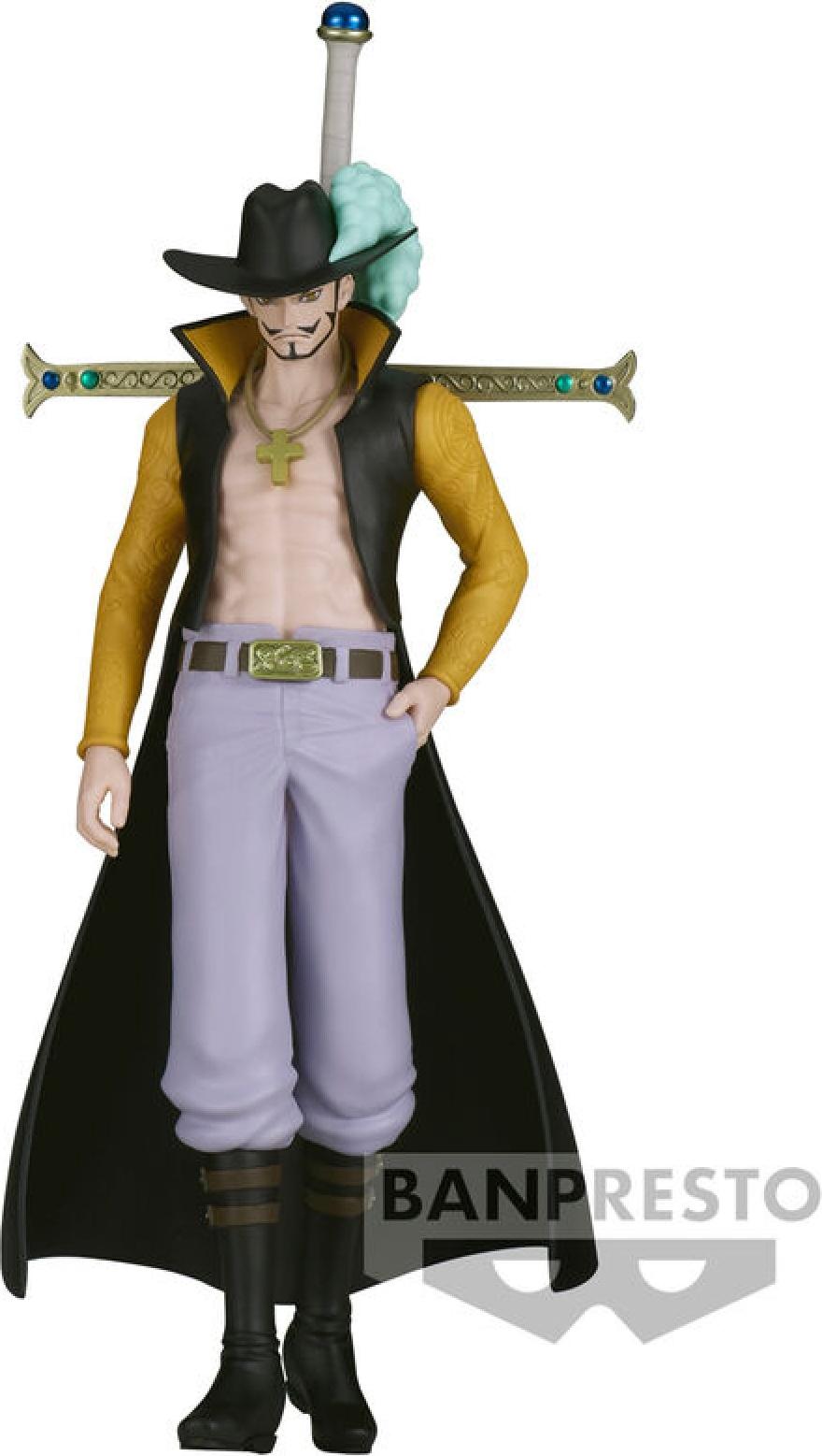 Banpresto - One Piece: The Shukko - Dracule Mihawk 16cm BP89726P