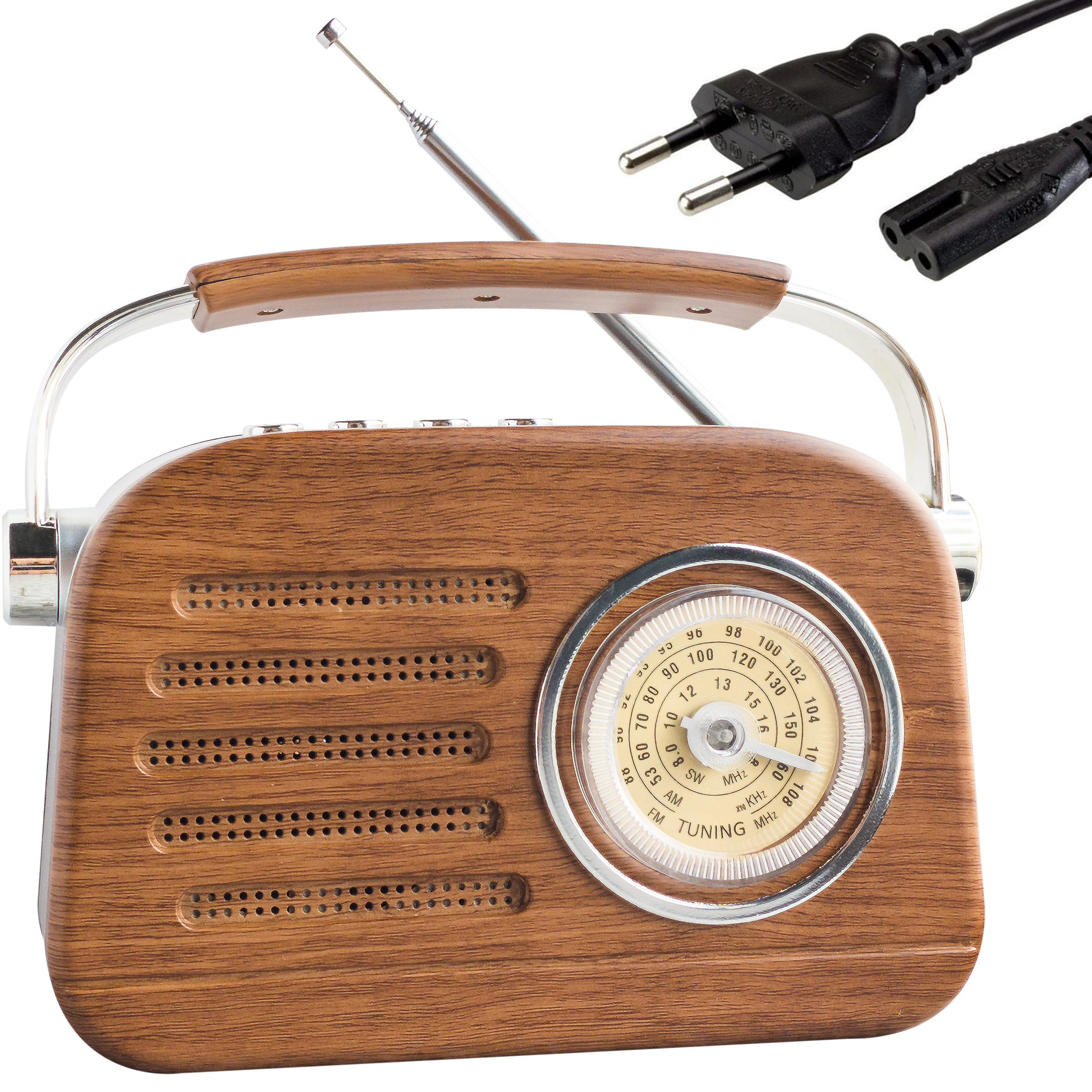Nostalgie Radio MADISON MAD-RETRORADIO Bluetooth, FM-Radio, Akku