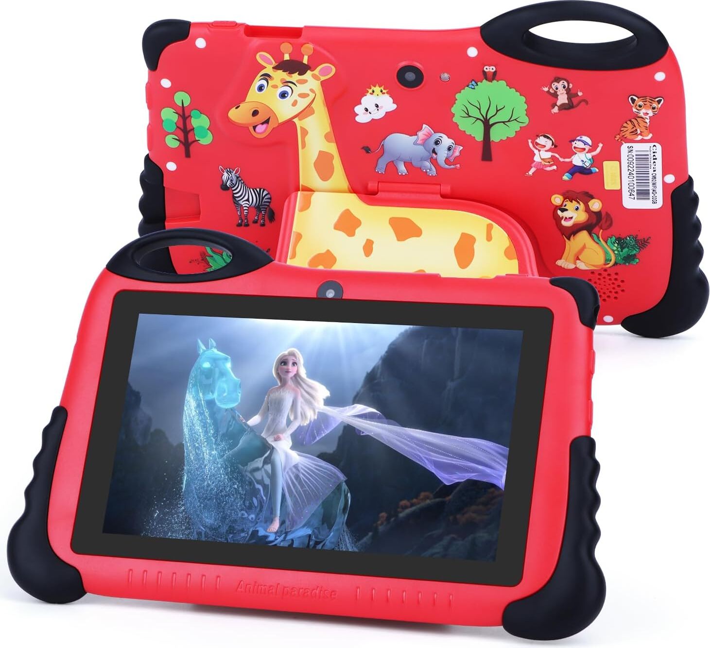7-palcové detské tablety CM 92 Red