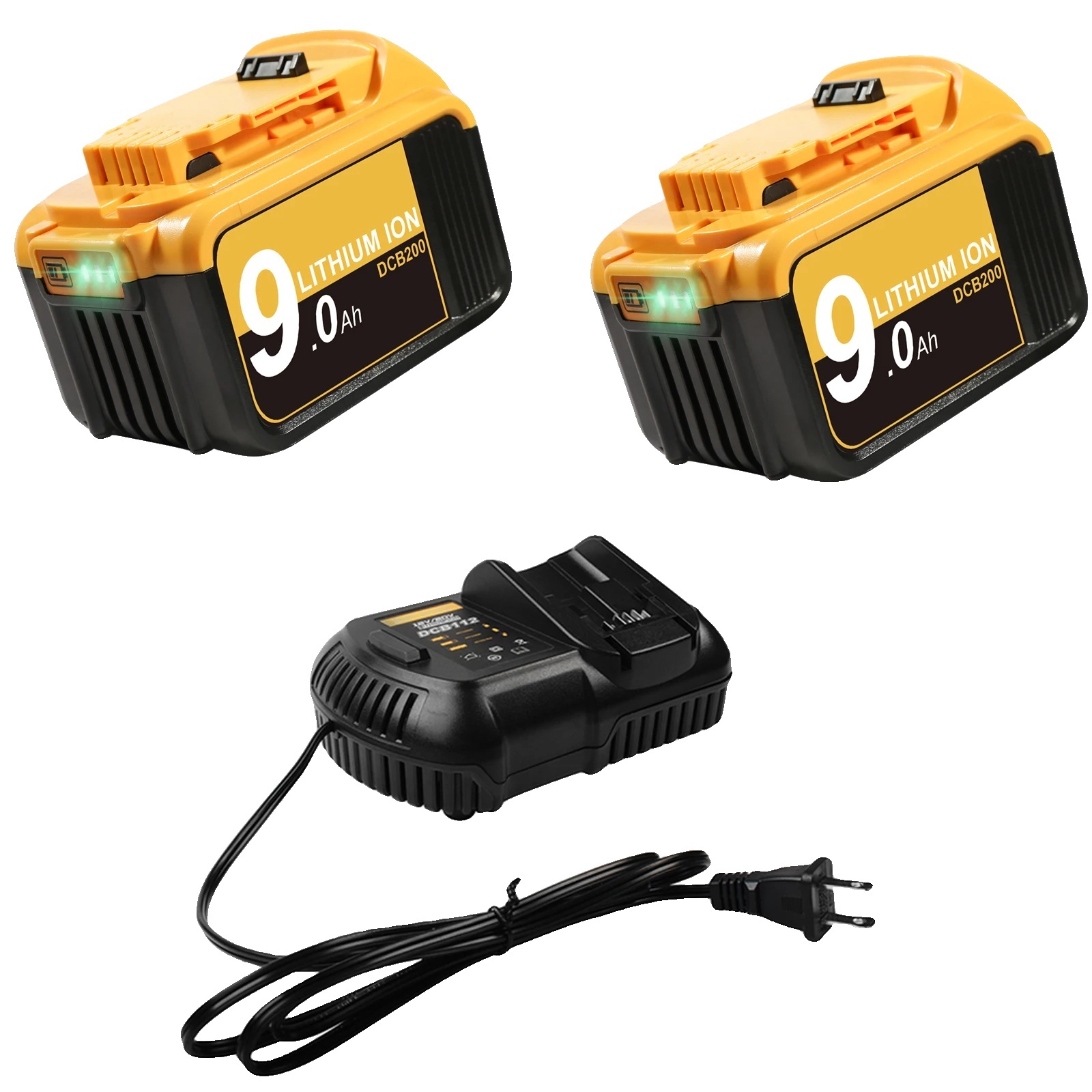 Adaptér batérie DeWalt, konverzia z 18 V na 20 V, kompatibilita s Li-Ion náradím, červený