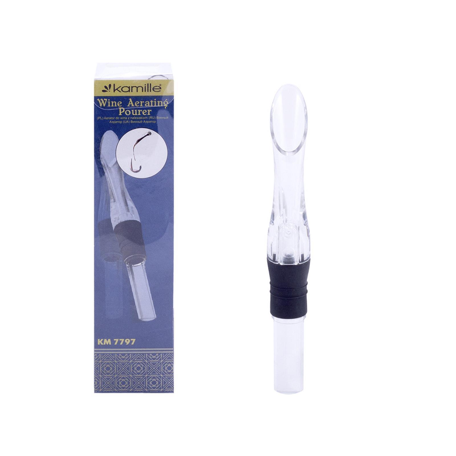 4BIG.fun Weinausgießer Dekantierausgießer Weinbelüfter Dekanter Aerator Flaschenausgießer KM 7797