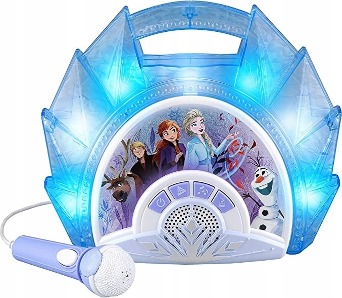 ekids FR-115V2 EKIDS Karaokebox Frozen Eiskönigin AUX/Mikro blau