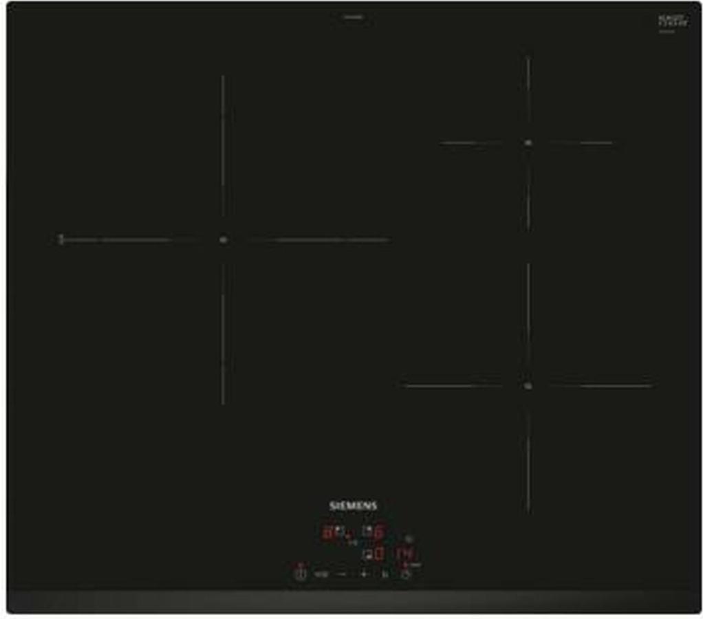 Siemens iQ100 EH631BJB6E, čierna, integrovaná, 59,2 cm, indukčná varná doska, 3 zóny, 3 zóny