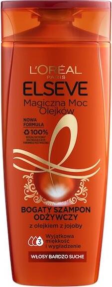 L'Oréal Elseve Magische Kraft der Öle Shampoo für trockenes und normales Haar 400 ml 5,99