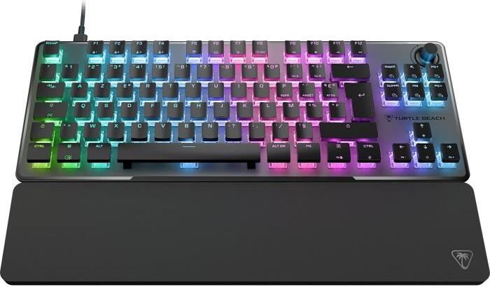 Gaming Tastatur, TURTLE BEACH Vulcan II TKL Pro, Mechanisch Magnetisch, RGB, Rapid Trigger, Swarm(TM) II Software, Schwarz TUR0731855220090