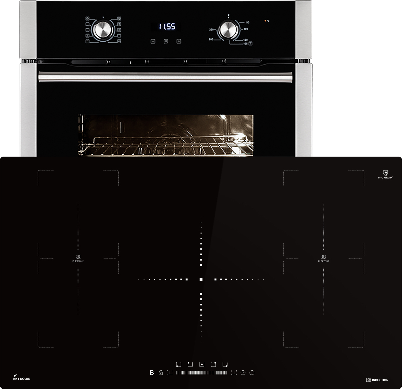 Backofen und Induktionskochfeld SET8010IH890FZ