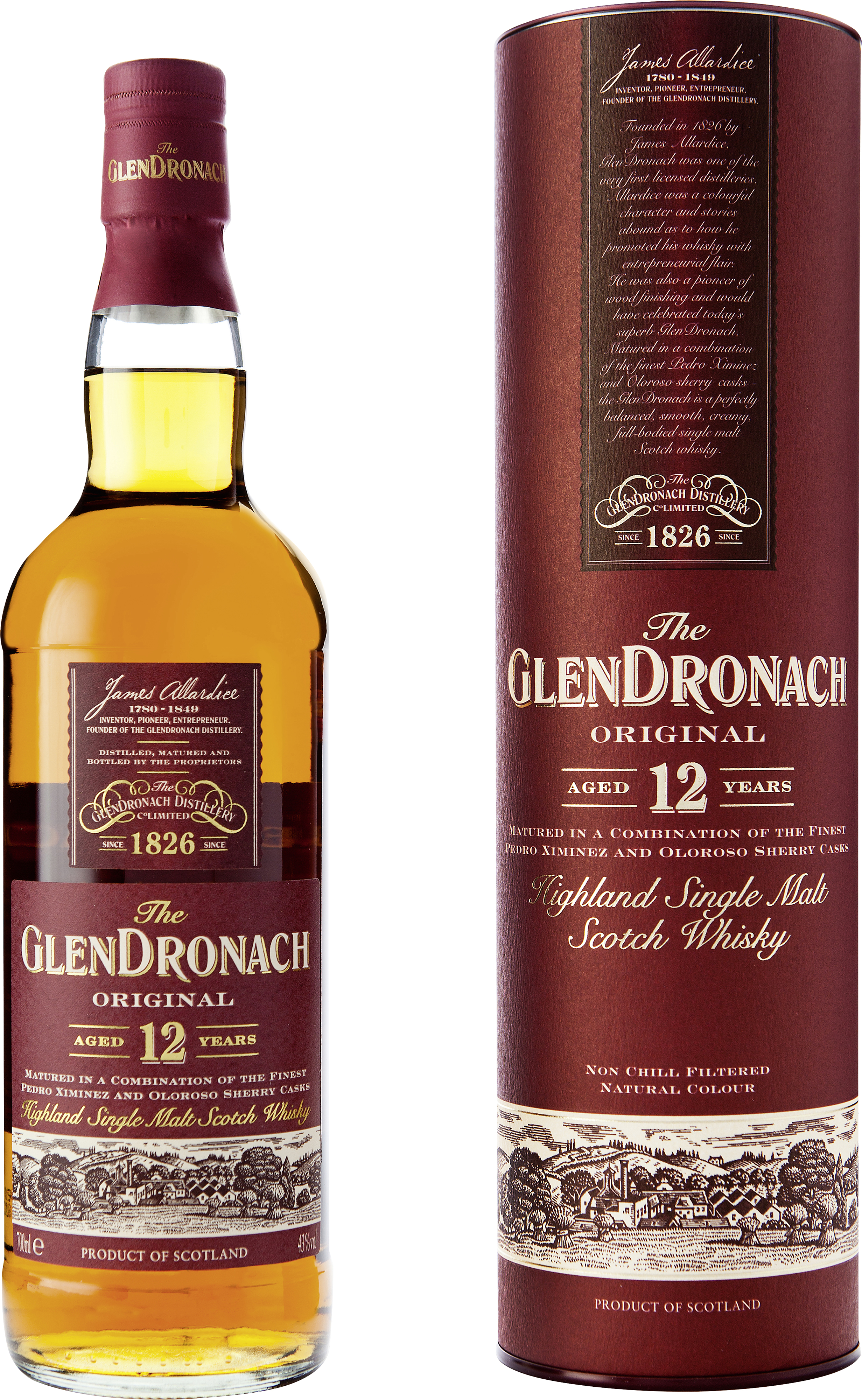 The GlenDronach Original Highland Jahre 12