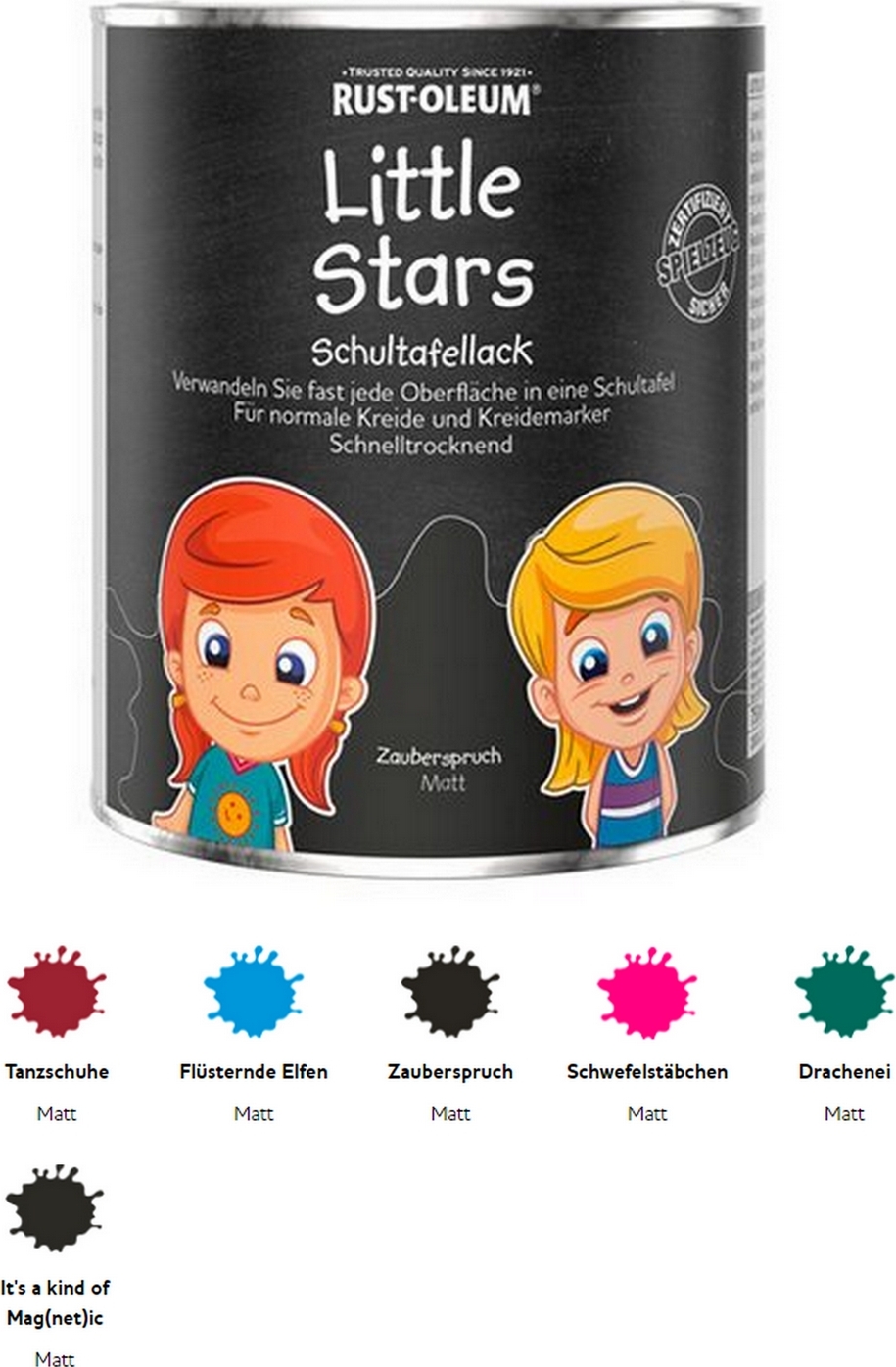 Rust-Oleum Rust Oleum Little Stars Tafellack 0,75L Drachenei 20535.DE.0.75