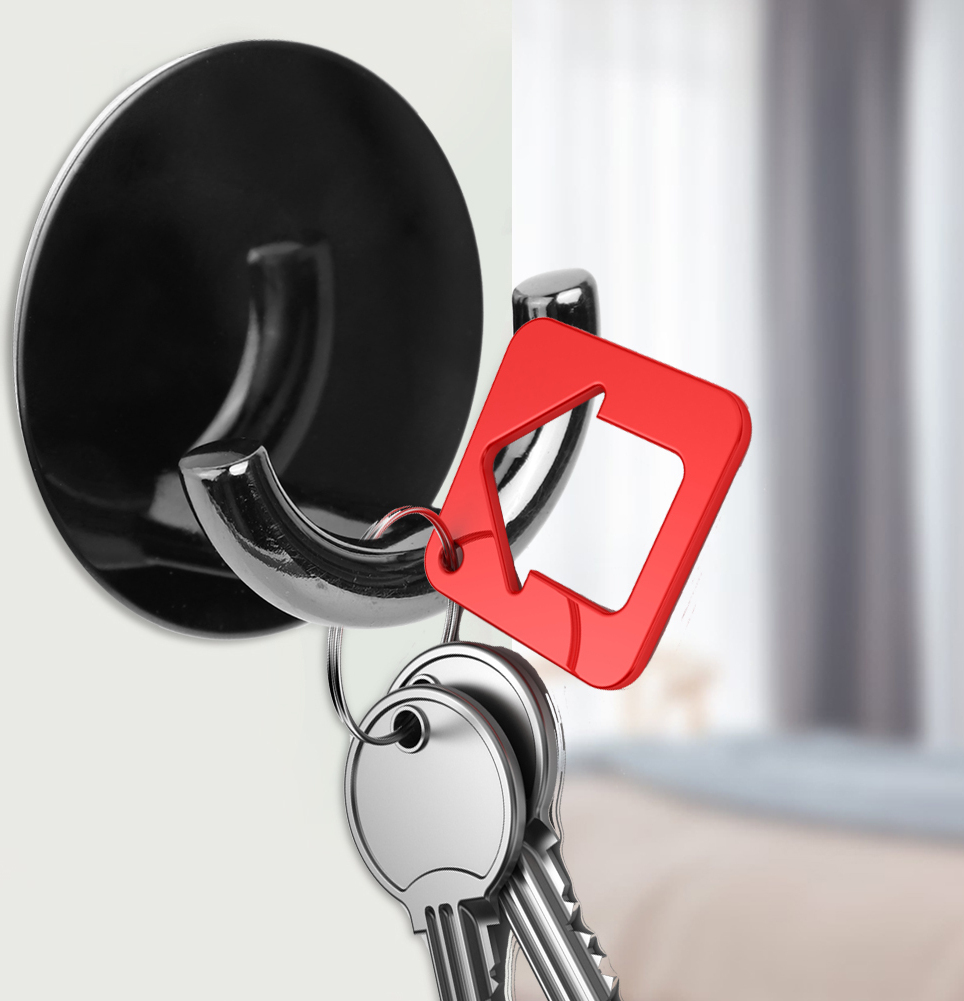 Cocosity Aufhänger, Aufhänger, Aufhänger aus Edelstahl-Zink-Legierung, Tür-Wandaufhänger, Aufhänger mit Klebstoff