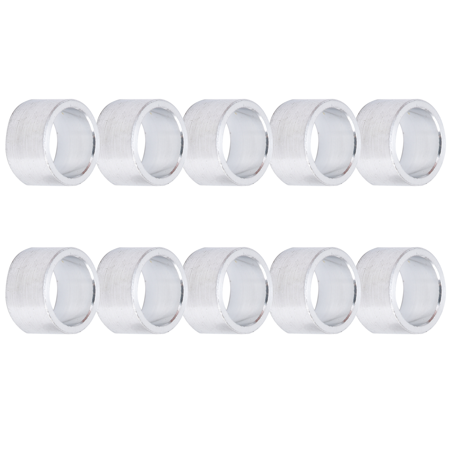 Cocosity Abstandhalter aus Aluminiumlegierung,10mm Abstandhalter aus Aluminium,Abstandhalter ohne Gewinde,runder Abstandhalter aus Aluminium,runder Abstandhalter,Abstandshalter,Stützverschraubungen