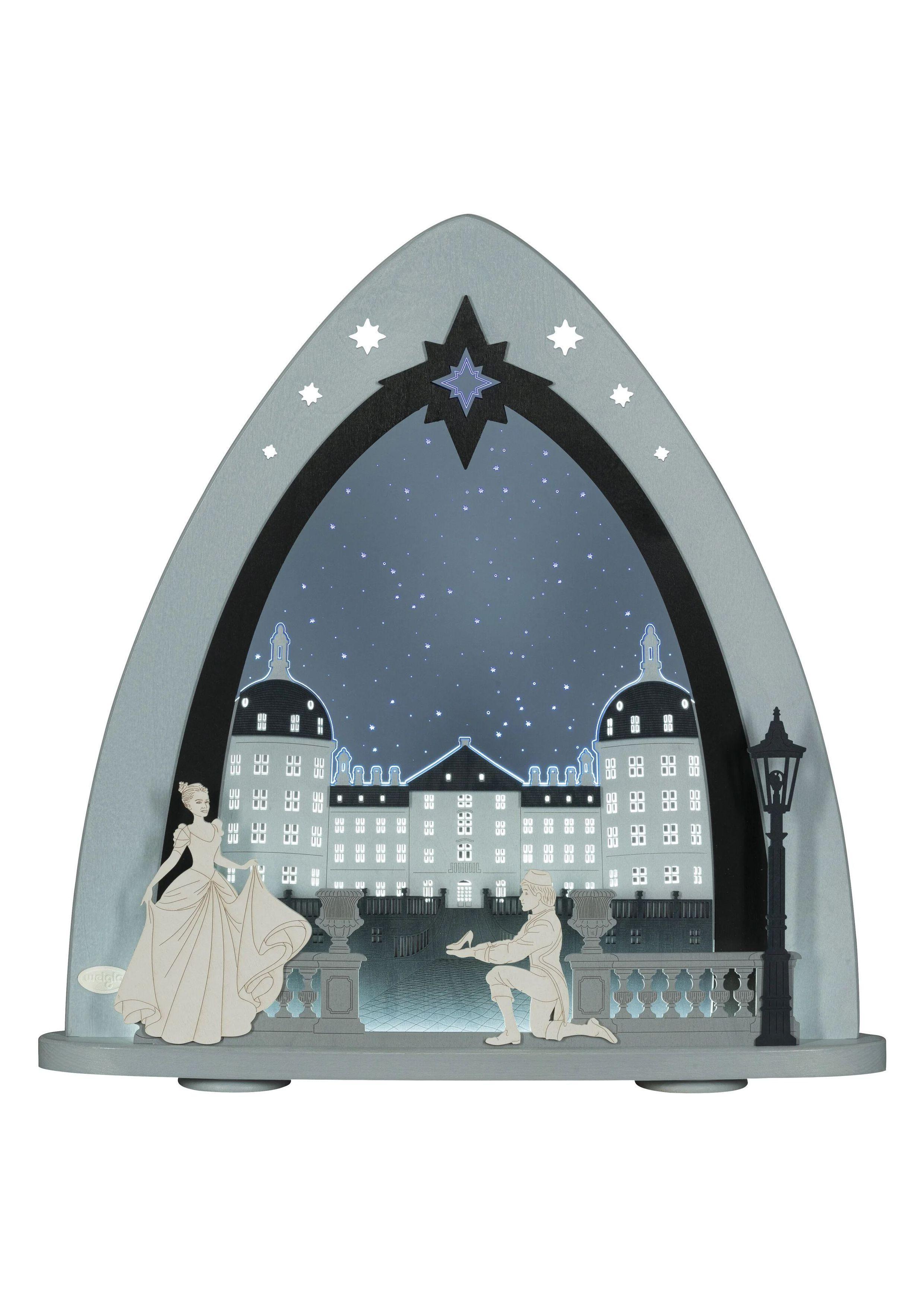 Lichterspitze "Moritzburg" (52x29,7cm) von Weigla Holzkunst LSL3MB