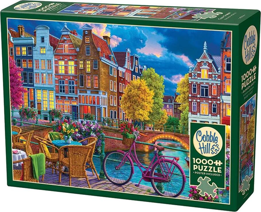 Cobble Hill Puzzle 1000 Przytulna ulica 113061 40306