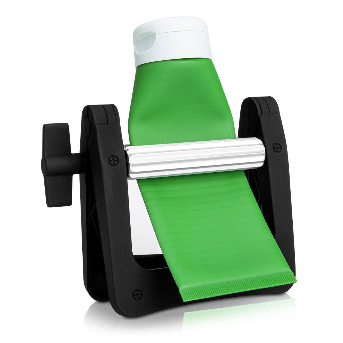 kwmobile Tubenquetscher Maschine aus Kunststoff - Farbe Kleber Kosmetik Haargel Zahnpasta Lebensmittel Tubenpresse - Tubenausdrücker Ausquetscher 45488.02