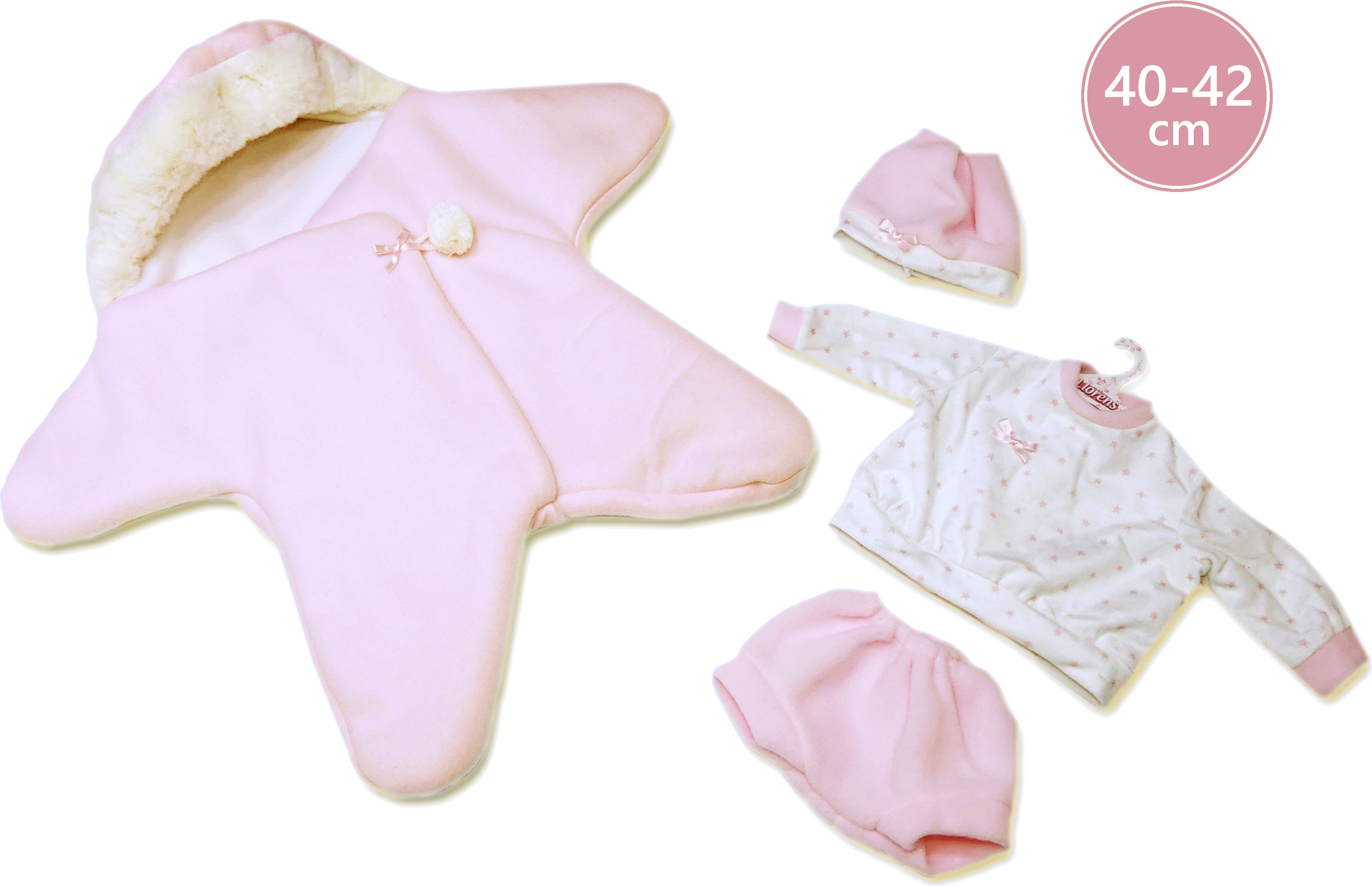 Llorens Lorens M740-38 Kleidung für Puppenbaby Neugeborene 40-42 cm P189254