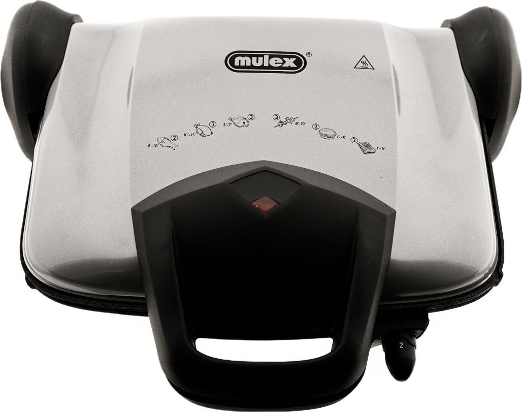 Mulex 1.800 Watt Grill & Sandwichtoaster, Antihaft beschichtet MX035