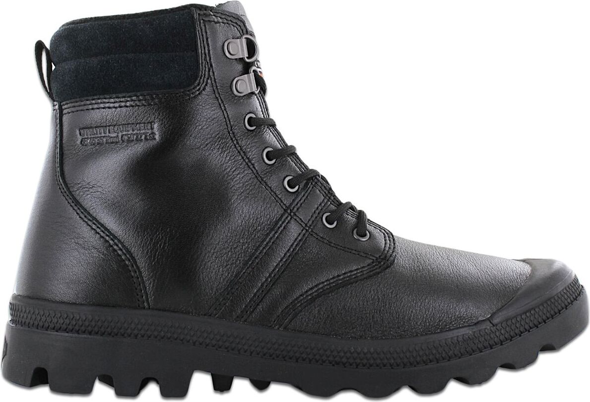 PALLADIUM PallaBrousse SC Sportcuff WP+ - pánske kožené topánky Black 08841-008-M , veľkosť: EU 40 UK 6.5