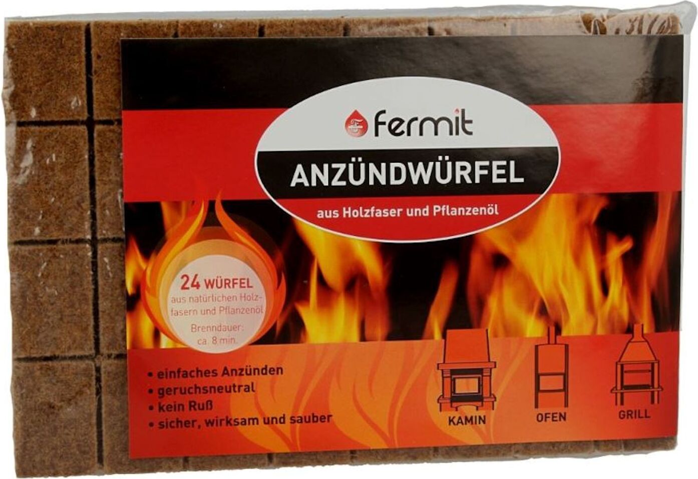 Fermit Anzündwürfel 24er Block 11507